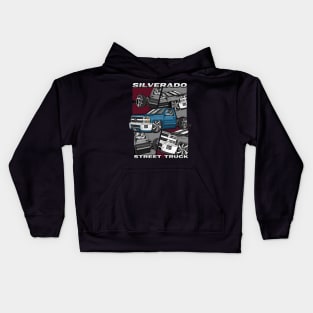 Silverado Street Truck Kids Hoodie